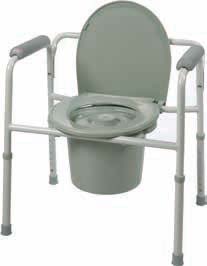 Three-in-One Steel Commode Three-in-One Steel Commode
